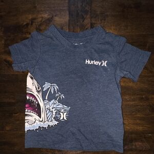 Hurley Kids Navy Shark Adventure Tee